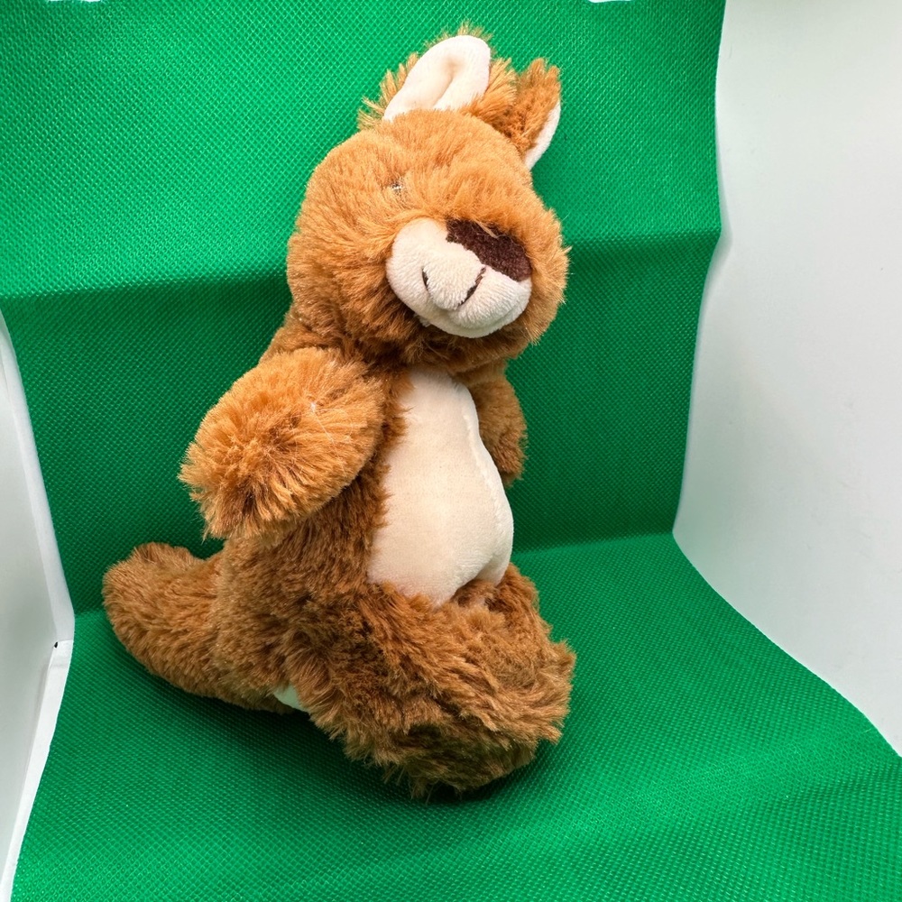 Wild Republic brown shaggy kangaroo wristlet slap bracelet- READ‎